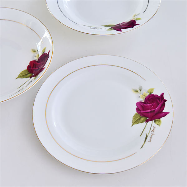 8 Inch Bone China Plate 1