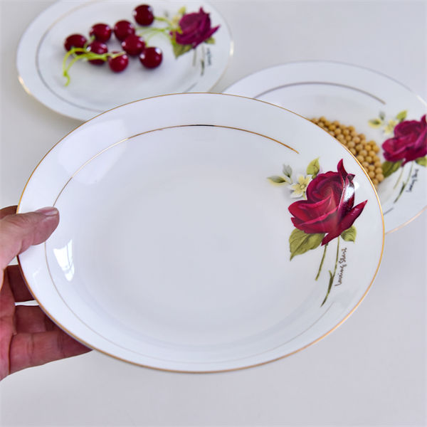 8 Inch Bone China Plate 1