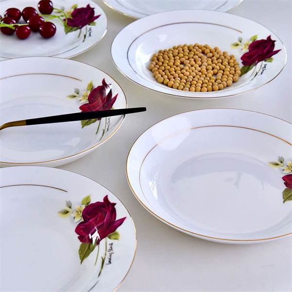 8 Inch Bone China Plate 1