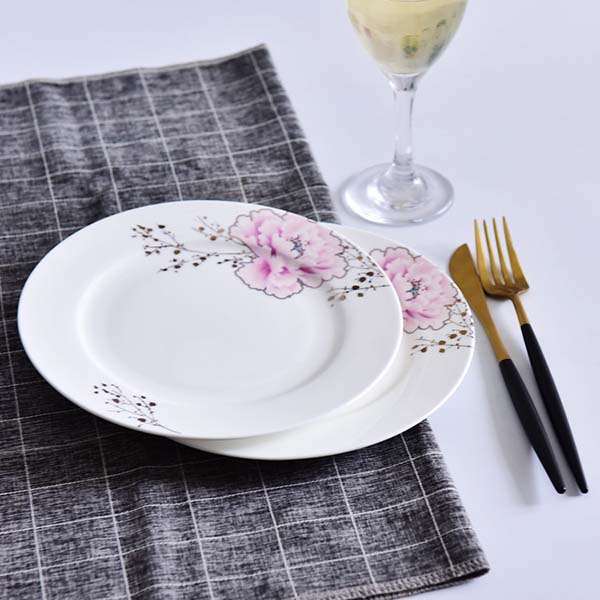 8 Inch Bone China Plate 3