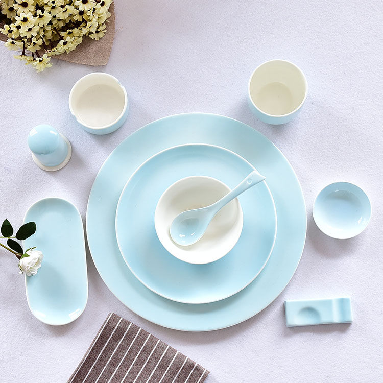 Blue Porcelain Table Setting