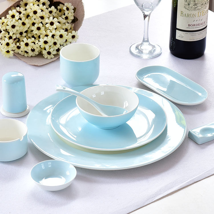 Blue Porcelain Table Setting
