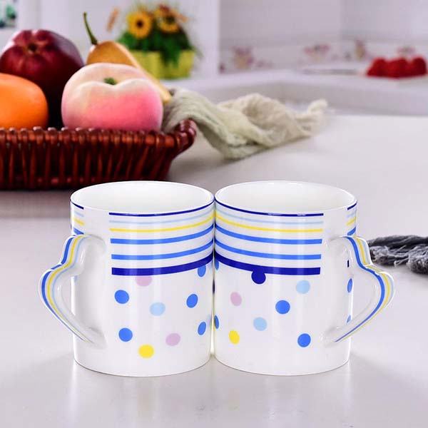 Blue Turkey Porcelain Cup