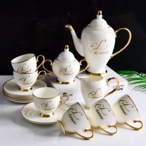 Bone China Coffee Set 2