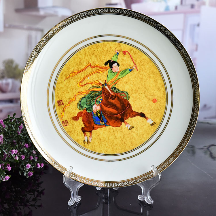 Bone China Horse Show Plate