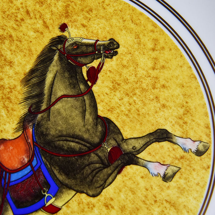Bone China Horse Show Plate