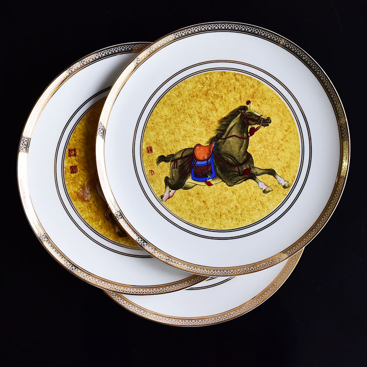 Bone China Horse Show Plate