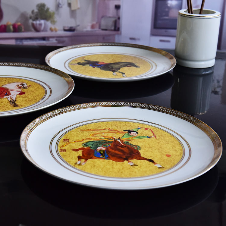 Bone China Horse Show Plate