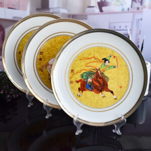 Bone China Horse Show Plate