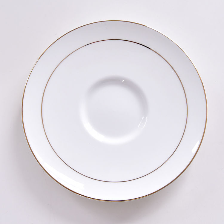 Bone China Meeting Cup and Saucer