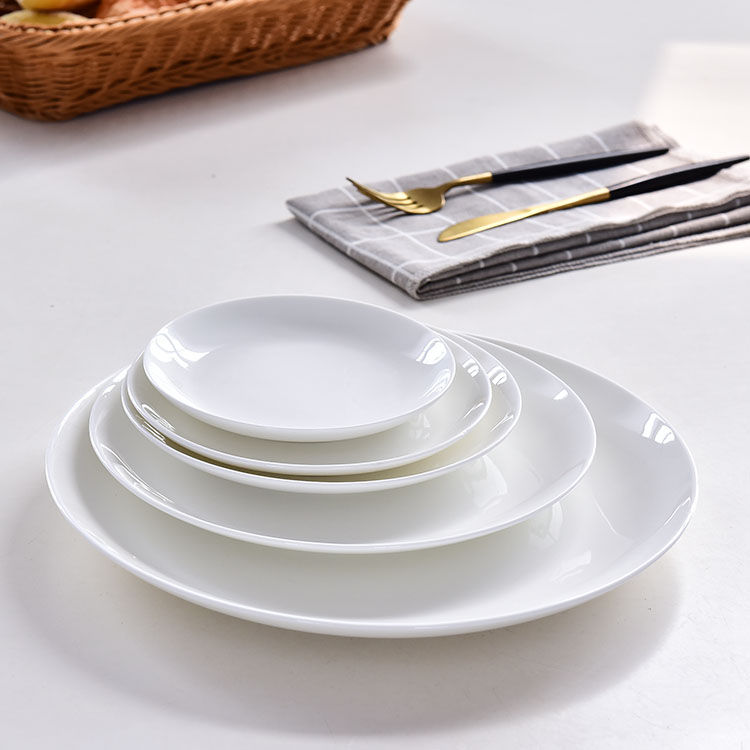 5-Piece Bone China Moonlight Plate