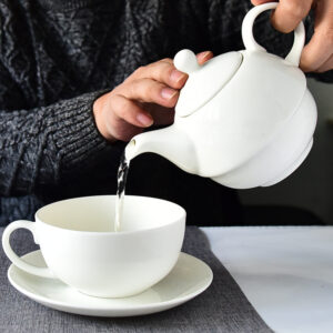 Bone China Mother and Child Pot