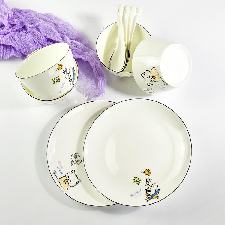 Cartoon Porcelain Dinnerware