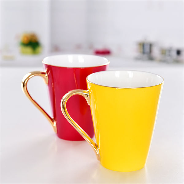 Color Glazed Bone China Mug 2
