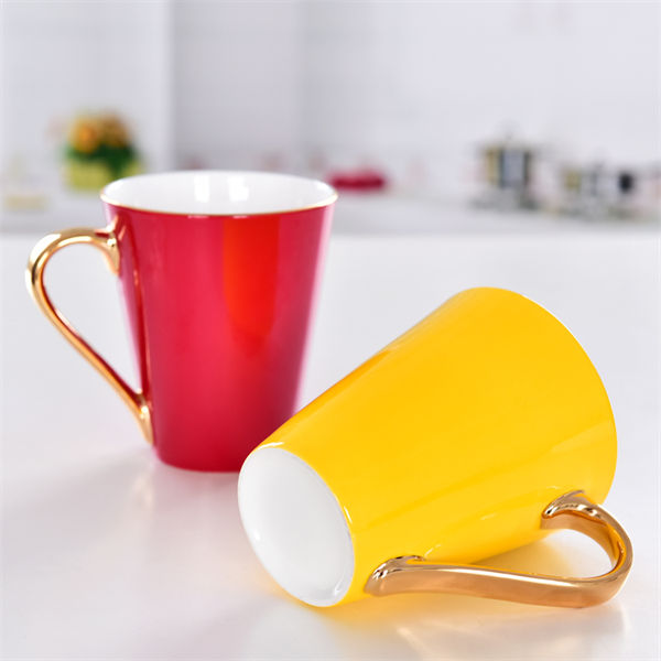 Color Glazed Bone China Mug 2