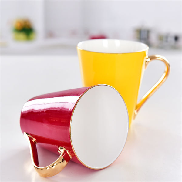 Color Glazed Bone China Mug 2