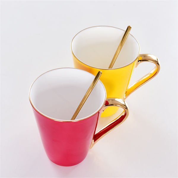 Color Glazed Bone China Mug 2
