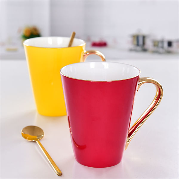 Color Glazed Bone China Mug 2