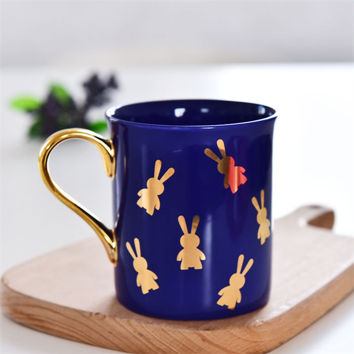 Color Glazed Bone China Mug 4