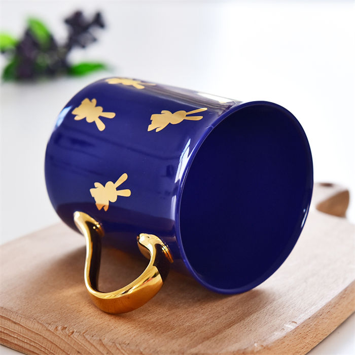 Color Glazed Bone China Mug 4