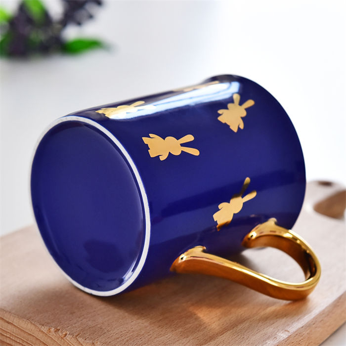 Color Glazed Bone China Mug 4