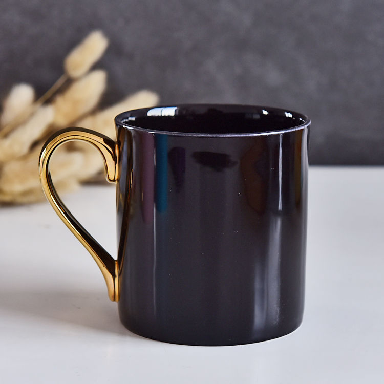Color Glazed Bone China Mug 5