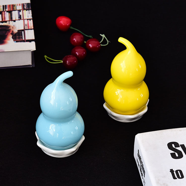 Color Glazed Bone China Tooth-picker Holder