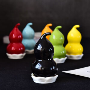 Color Glazed Bone China Tooth-picker Holder