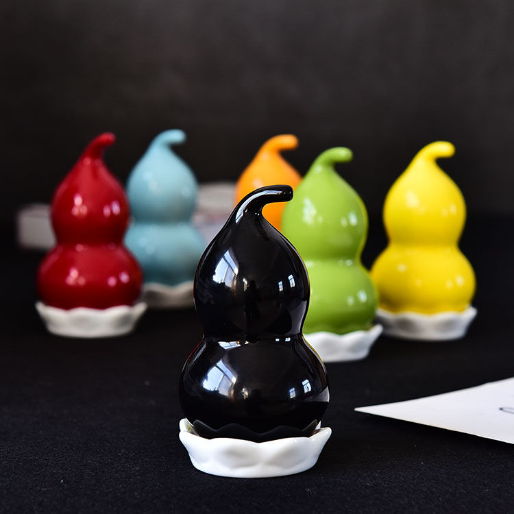 Color Glazed Bone China Tooth-picker Holder