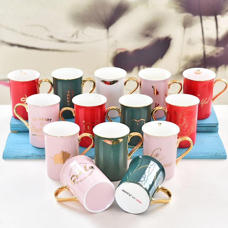 Color Glazed Porcelain Milk Cup
