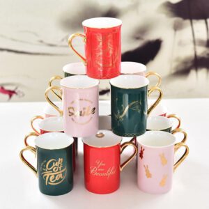 Color Glazed Porcelain Milk Cup