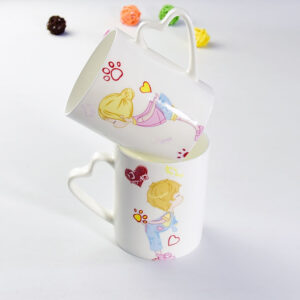 Creative Present Procelain Couple’s Cup