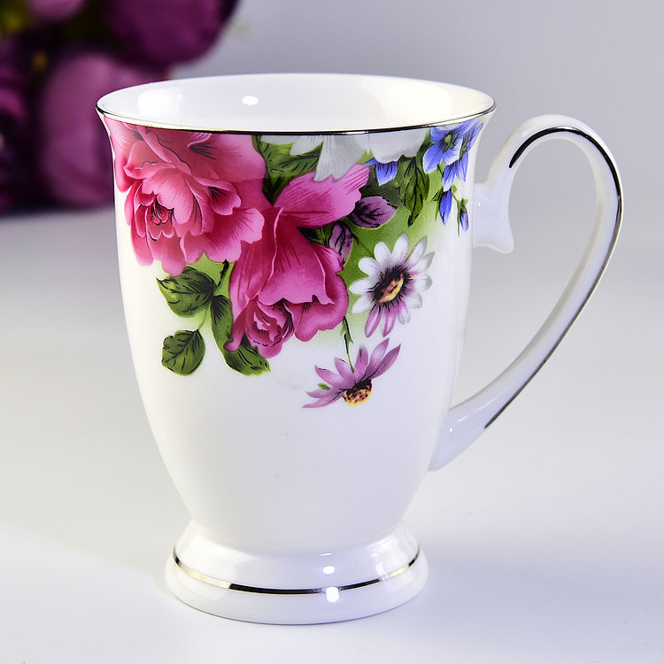 Customizable Noble Lady Royal Porcelain Cup