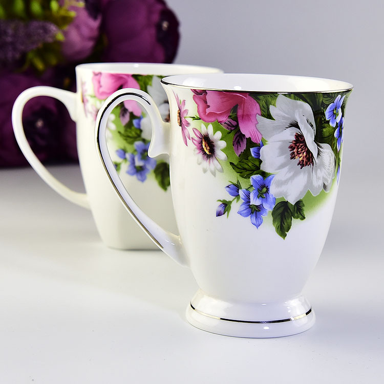 Customizable Noble Lady Royal Porcelain Cup