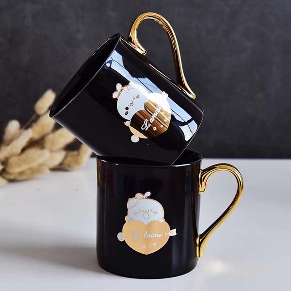Customizable Tuanzi Black Glazed Porcelain Cup
