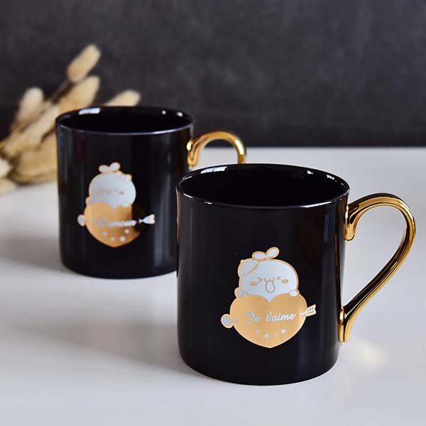 Customizable Tuanzi Black Glazed Porcelain Cup