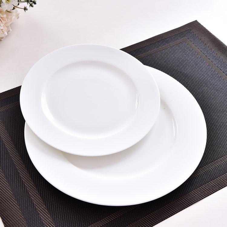 Customizable White Single-person Porcelain Dinnerware