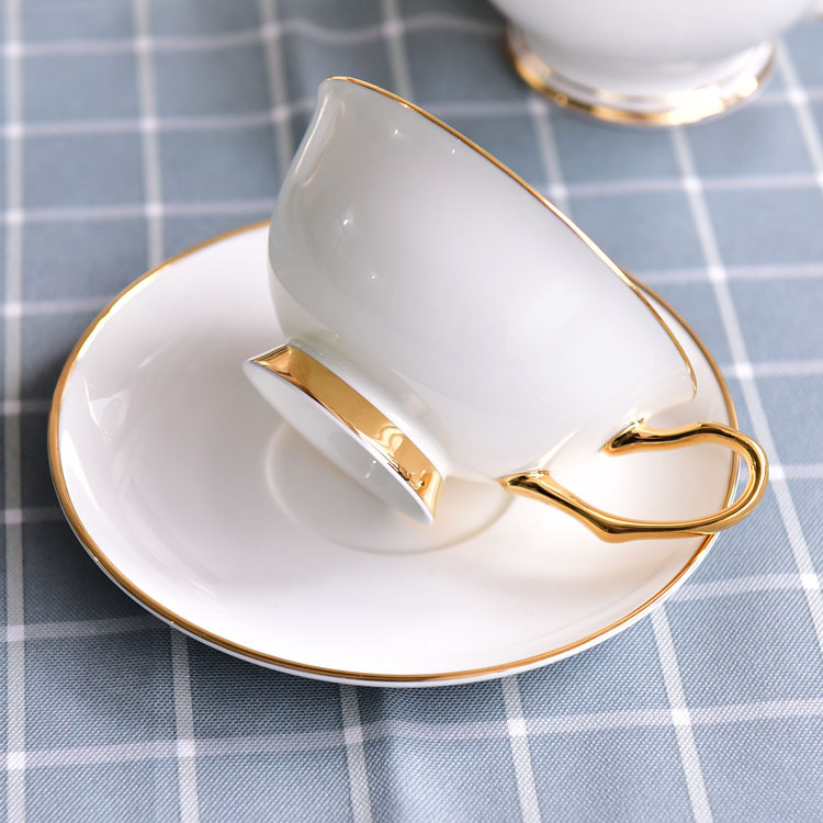 European Style 15-piece Bone China Coffee Set