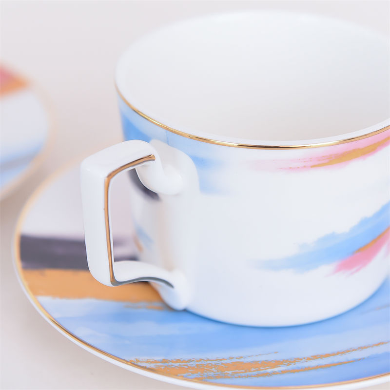 Garden Bone China Coffee Cup and Saucer 1