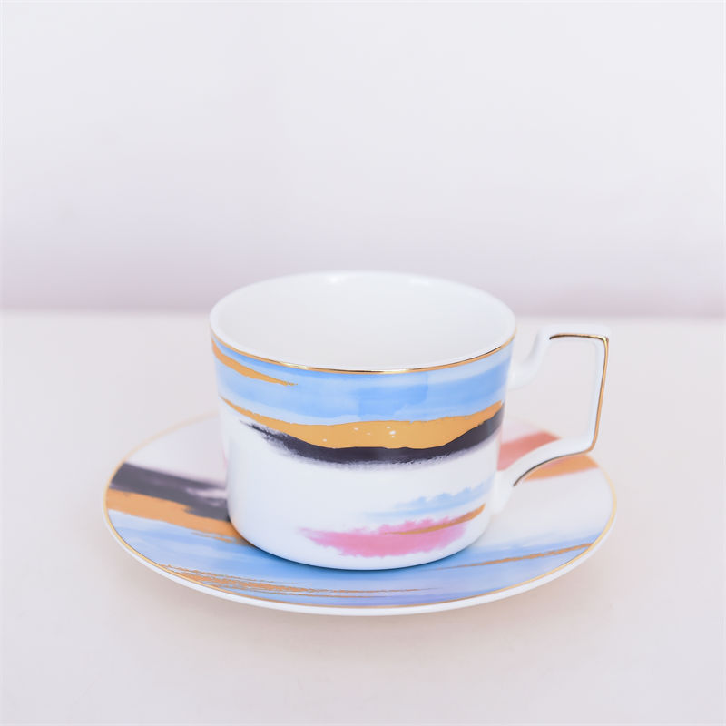 Garden Bone China Coffee Cup and Saucer 1