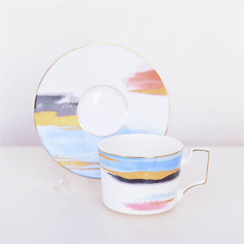 Garden Bone China Coffee Cup and Saucer 1
