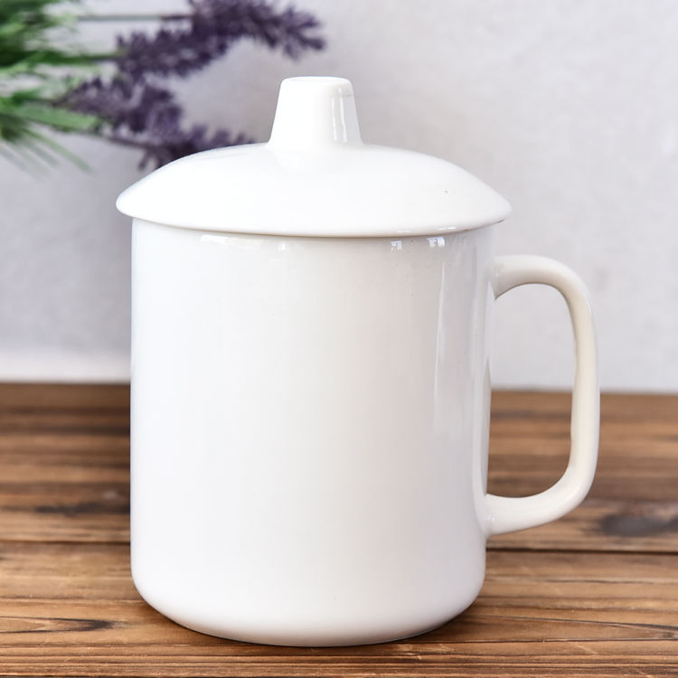 General Porcelain Covered Cup