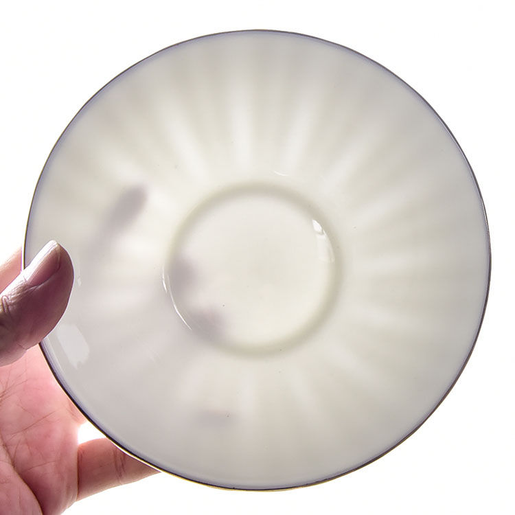 Gold Rimmed Bone China Bowl