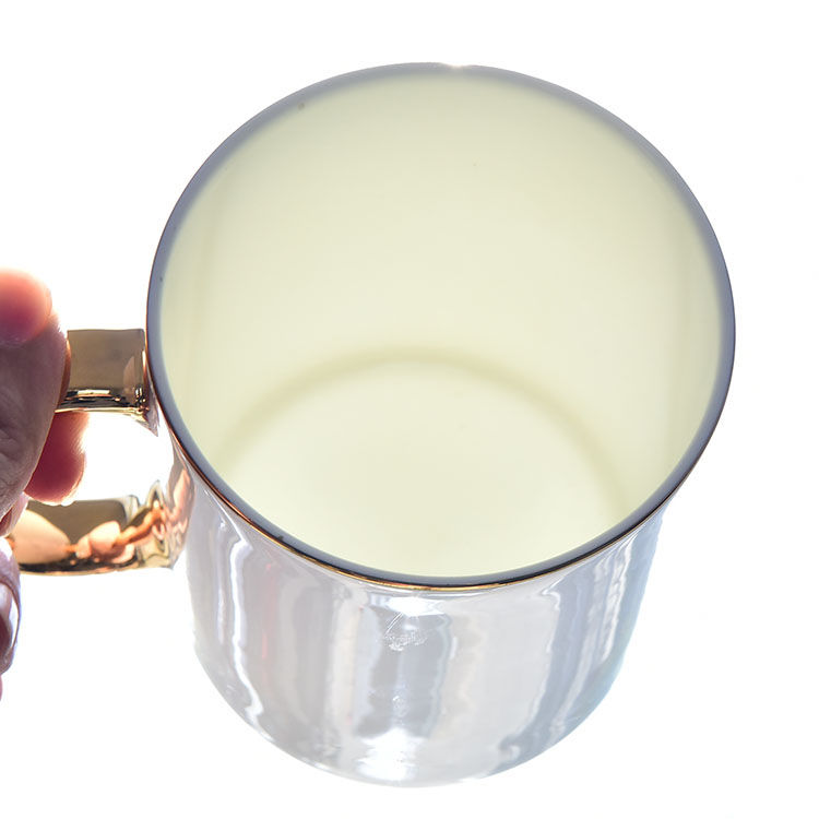 Golden Handle Bone China Mug 2