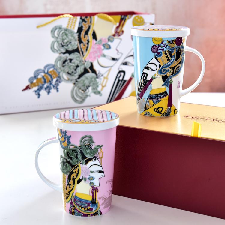 Good Luck and Best Wishes Porcelain Cup