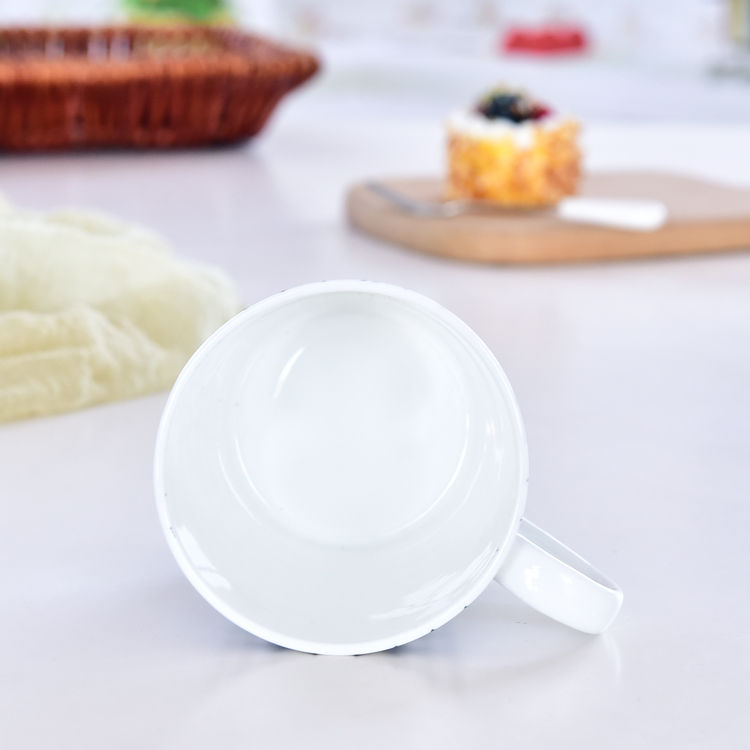 Grid Bone China Mug