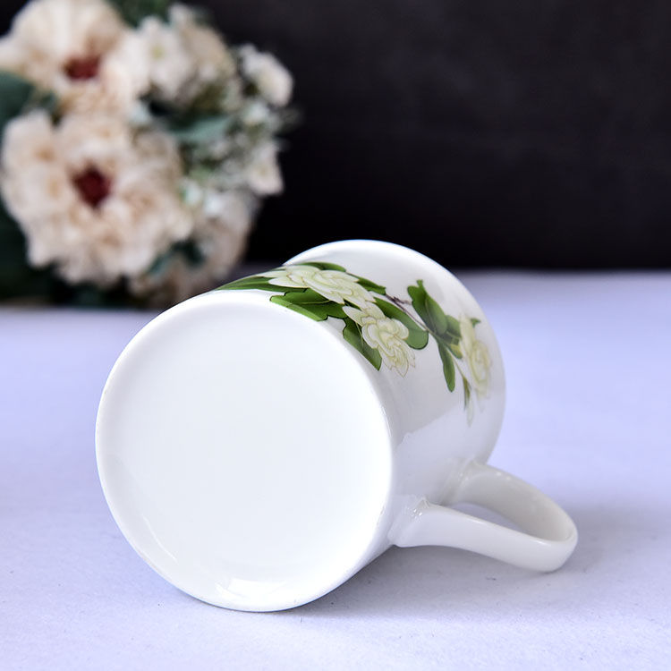 Kapok Flower Bone China Mug