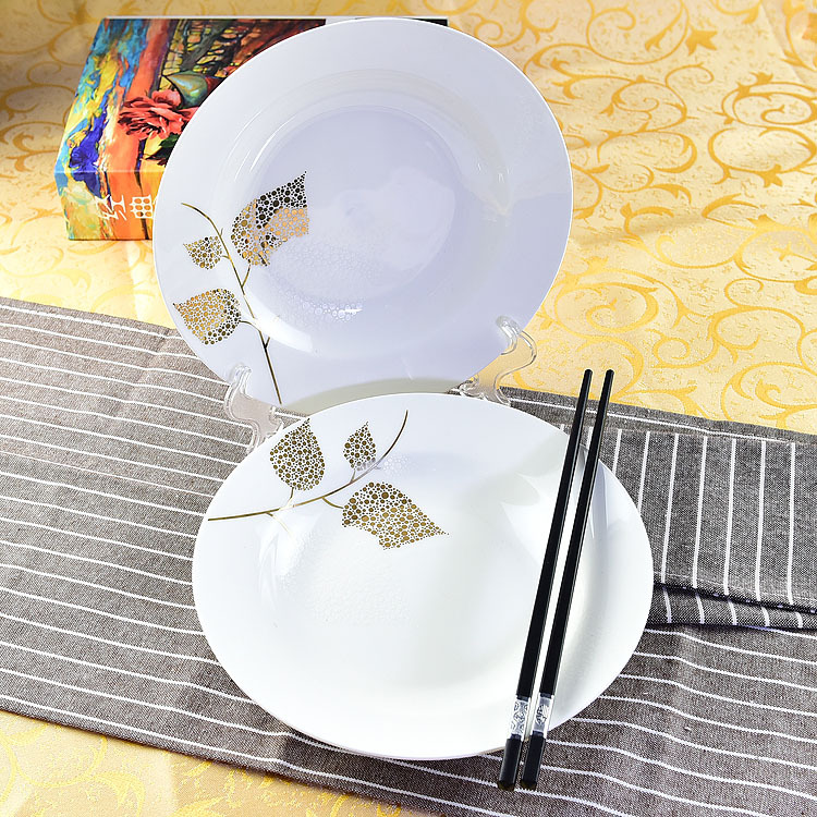 Knot Branches 8-piece Porcelain Dinnerware
