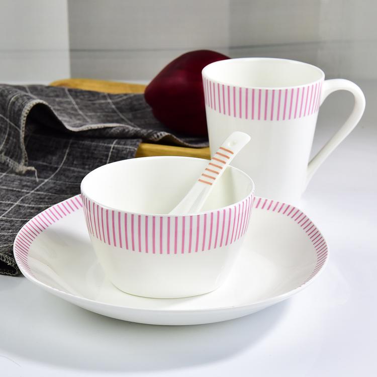 Korean Style Single-person Porcelain Dinnerware