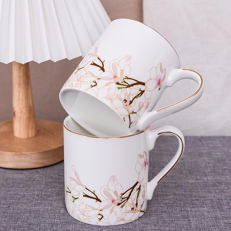 Language of Flowers Bone China Mug
